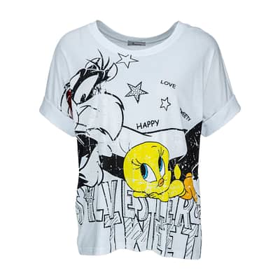 Princess goes Hollywood • t-shirt Silvester en Tweety