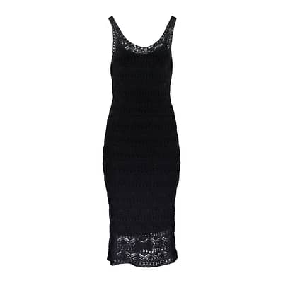 IRO • zwarte midi jurk Lazza