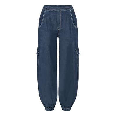 MAC • blauwe Elva Cargo jeans