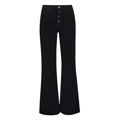 Liu Jo • zwarte velvet pantalon