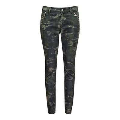 MAC • Dream Skinny zip jeans camouflage