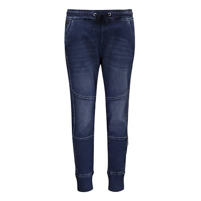 MAC • blauwe denim Jogger zip broek