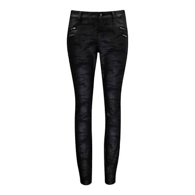 MAC • zwarte Skinny zip jeans