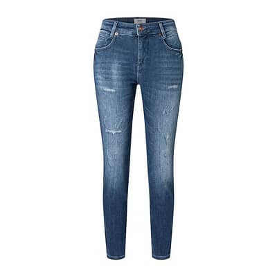 MAC • blauwe New Jersey Skinny jeans