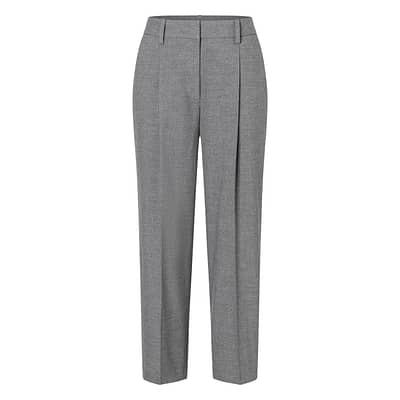 MAC • grijze Sarah pleat pantalon