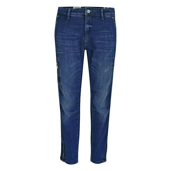 MAC • blauwe jeans RICH cargo denim