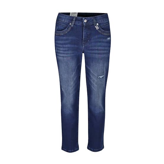 MAC • blauwe jeans MELANIE 7/8 heart