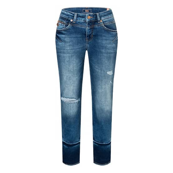 MAC • blauwe Rich Chic jeans destroyed