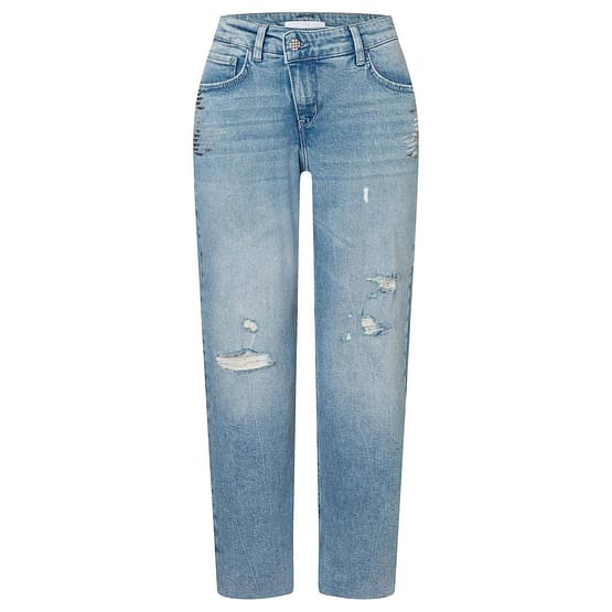 MAC • lichtblauwe Criss Cross jeans