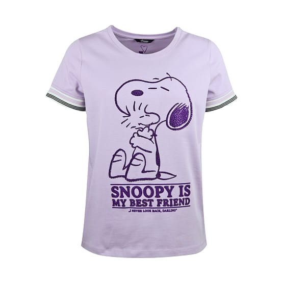 Princess goes Hollywood • lila Snoopy t-shirt