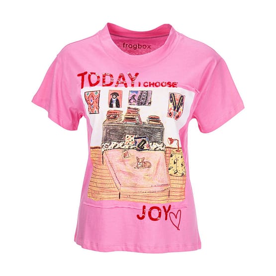 Frogbox • roze t-shirt joy