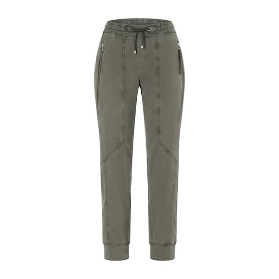 MAC • relaxte broek Future Worker in vintage kaki