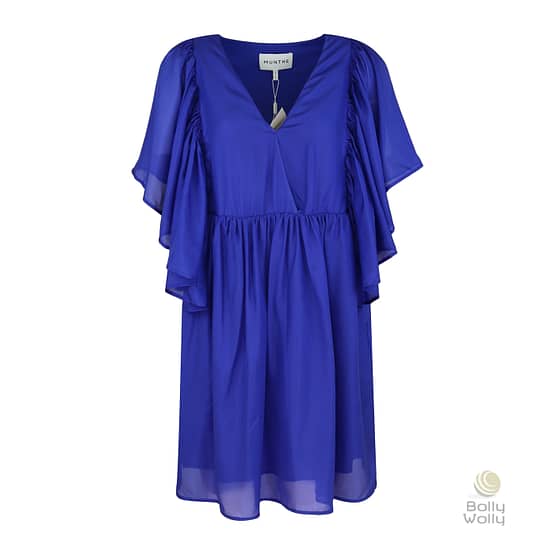 Munthe • blauwe zijden jurk Distant
