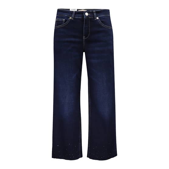 MAC • donkerblauwe Rich Culotte sparkle jeans