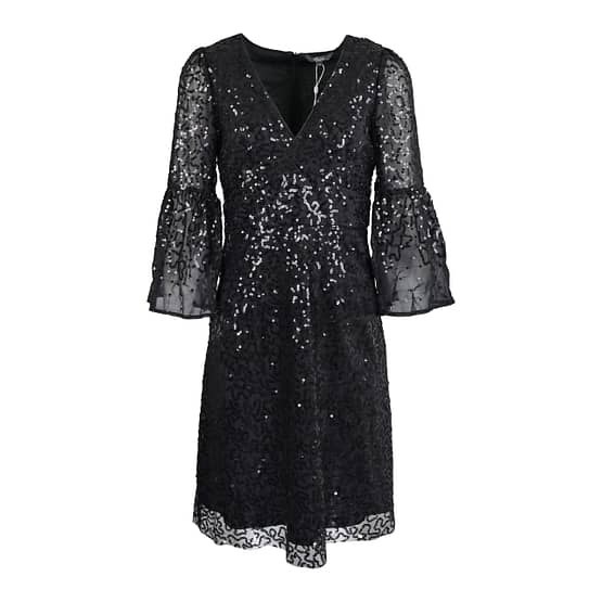 Princess goes Hollywood • zwarte jurk pailletten