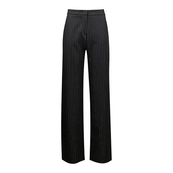 Verysimple • zwarte pantalon met zilveren strepen