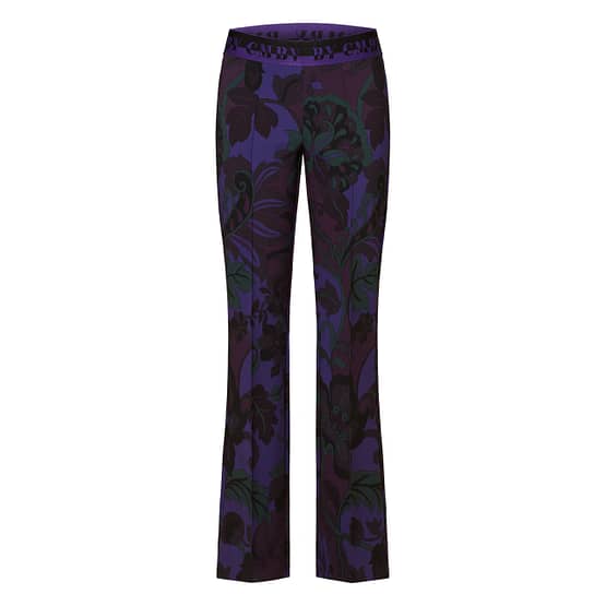 Cambio • pantalon Flower paars