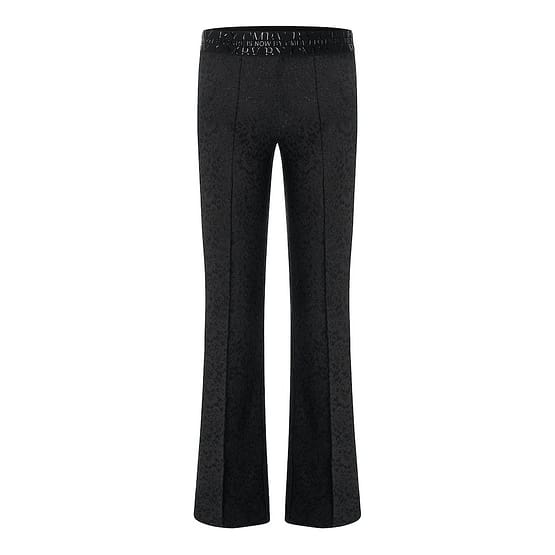Cambio • pantalon Flower in zwart kant