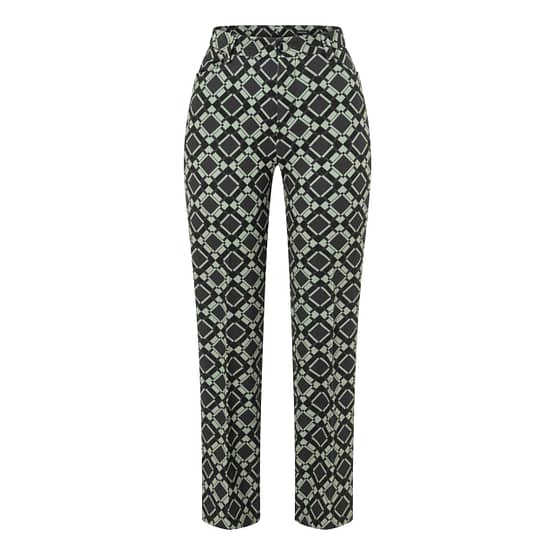 MAC • zwart groene Aida kick pantalon
