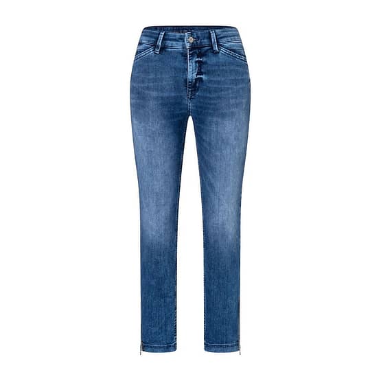 MAC • blauwe Dream Chic glam zip jeans