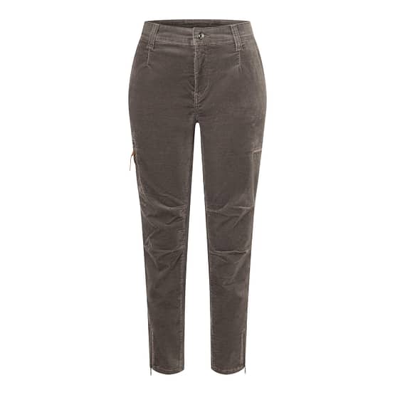 MAC • bruine Rich cargo velvet broek