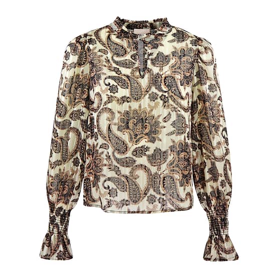 Liu Jo • bruine blouse paisley