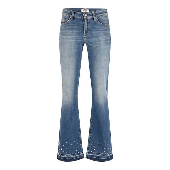 Cambio • blauwe Paris flared jeans studs