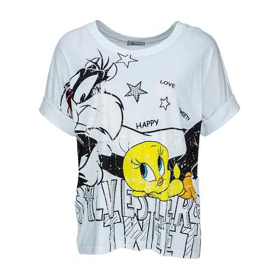 Princess goes Hollywood • t-shirt Silvester en Tweety