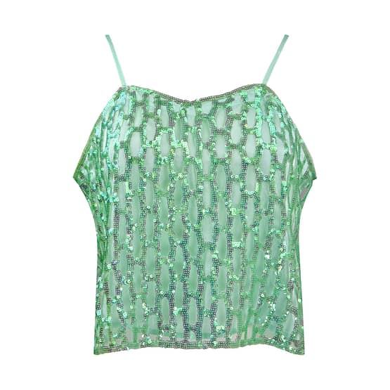 Forte_Forte • groene pailletten top