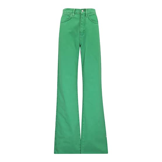 MAC No.1 • groene Wideleg jeans