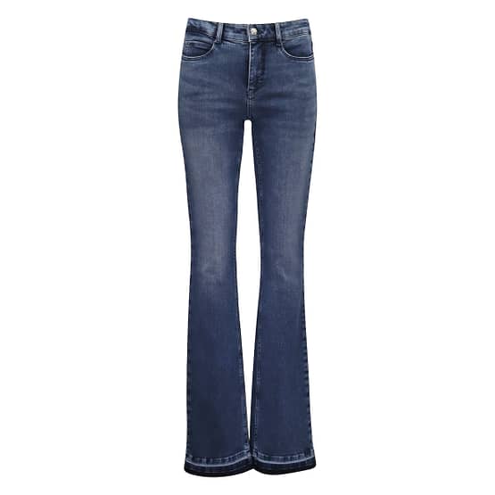 MAC • blauwe Dream Boot auth. open hem jeans