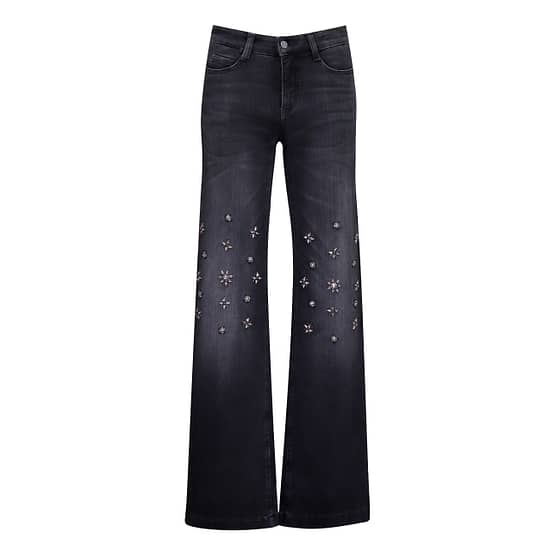 MAC • grijze Dream Wide sparkle jeans