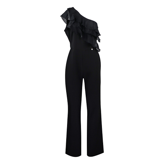 Rinascimento • zwarte jumpsuit ruches