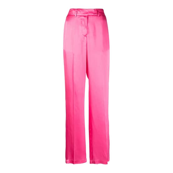 Semicouture • roze satijnen pantalon