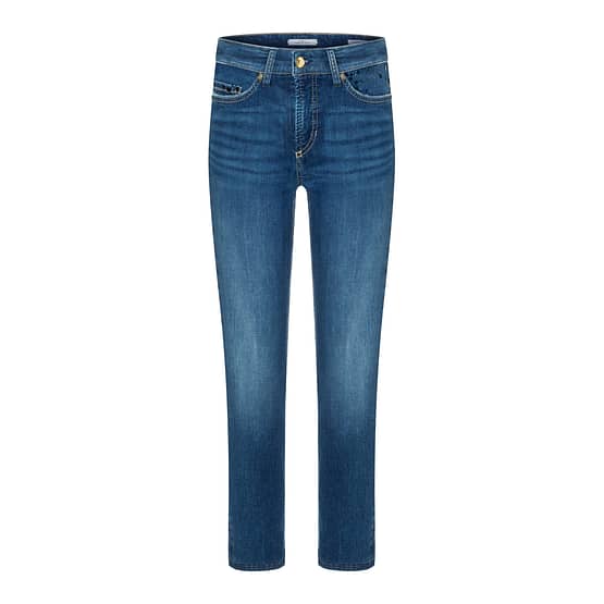 Cambio • blauwe Piper Cropped jeans pailletjes