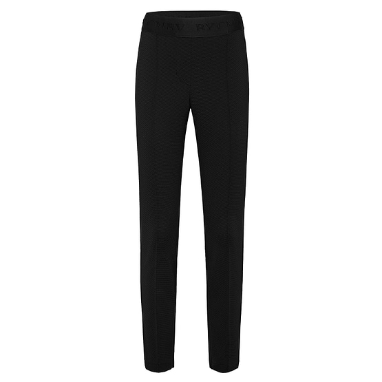 Cambio • zwarte Ranee broek met relief