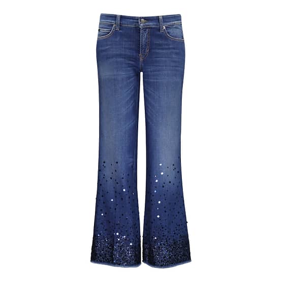 Cambio • blauwe Francesca pailletten jeans