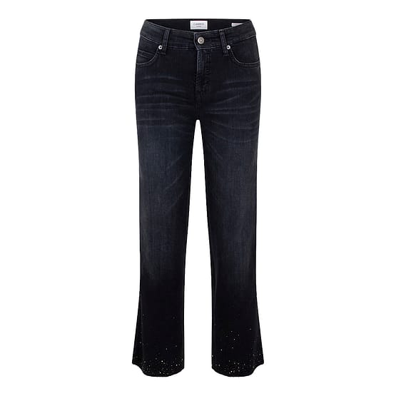 Cambio • zwarte Paris Straight Ancle jeans