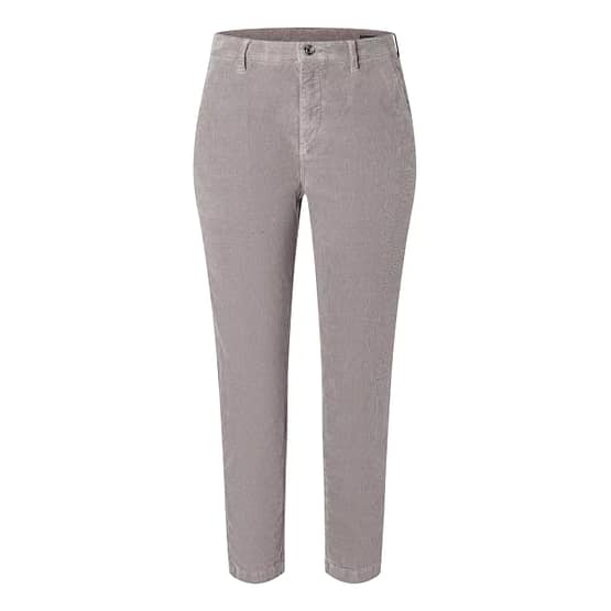 MAC • grijze velvet Chino pantalon