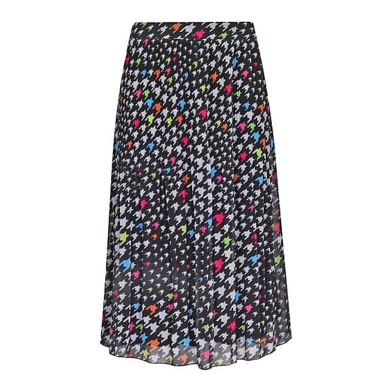 Princess goes Hollywood • geplooide rok zwart wit