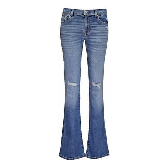 7 for all Mankind • blauwe bootcut jeans