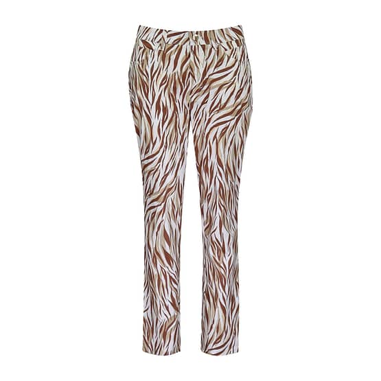 MAC • Melanie 7/8 broek bruin wit