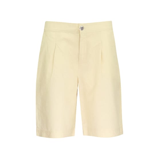 MAC • lichtgele linnen Suvi short