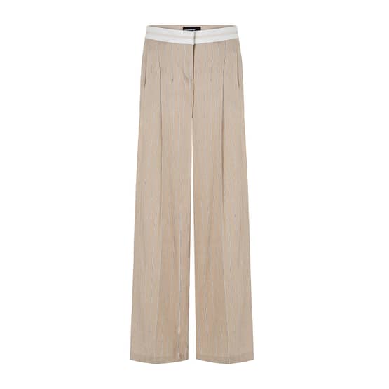 Cambio • beige Anny waistband pantalon