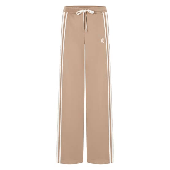 Cambio • bruine Avril slit broek