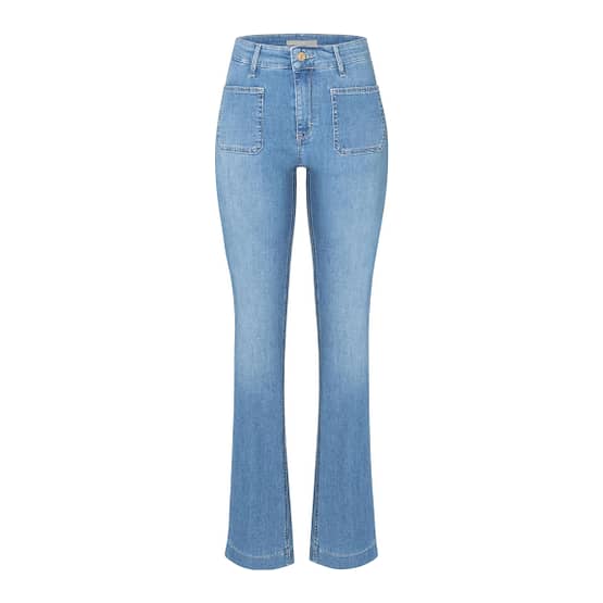 MAC • blauwe Boot smart pocket jeans