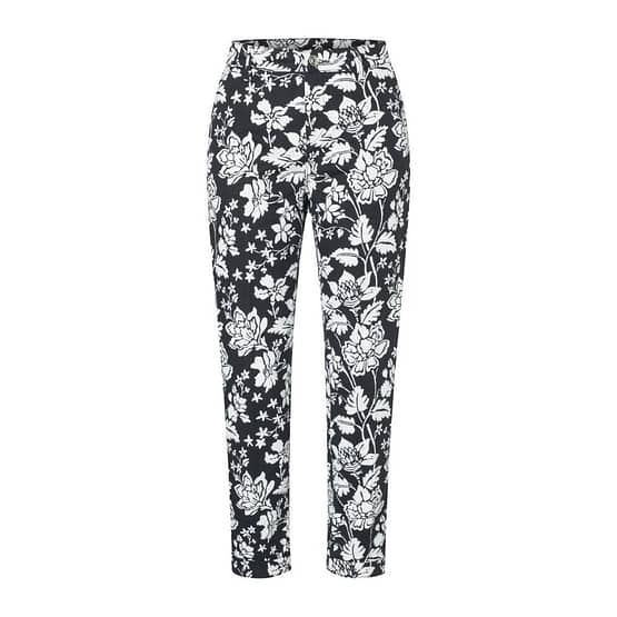 MAC • Chino turn up broek bloem