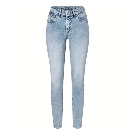MAC • lichtblauwe Dream Skinny pearl galon jeans