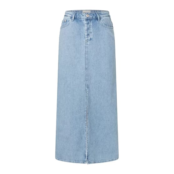 MAC • lichtblauwe Maxi skirt rok