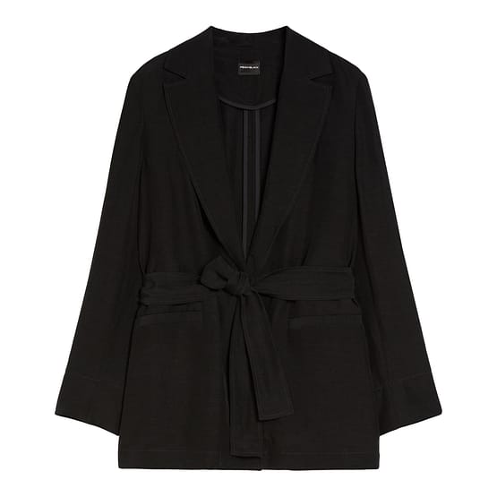 Pennyblack • zwarte linnen blazer